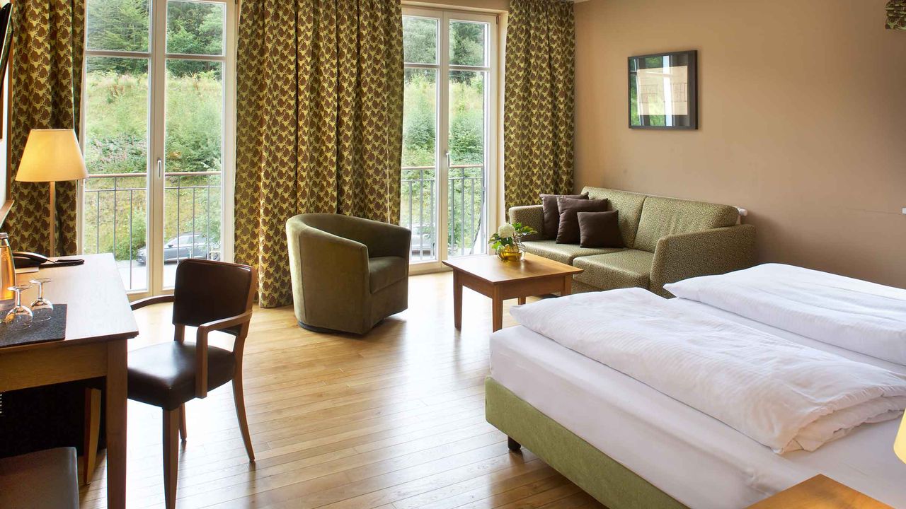 Hotel Rimberg - Doppelzimmer Nonnenberg - Wohnbeispiel Hotel Rimberg - Doppelzimmer Nonnenberg - Wohnbeispiel